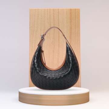 Design Niche Genuine Leather Bag Women's Woven