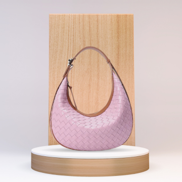 Design Niche Genuine Leather Bag Women's Woven